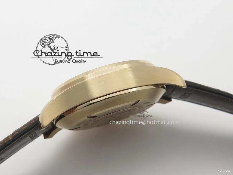 MIROTIME 0329 Pilot Chrono RG 3878 ZF Best Edition Grey Dial On Brown Leather Strap A UrbanChic 7330